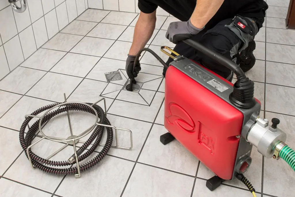 بازکردن گرفتگی لوله کفشور تهران