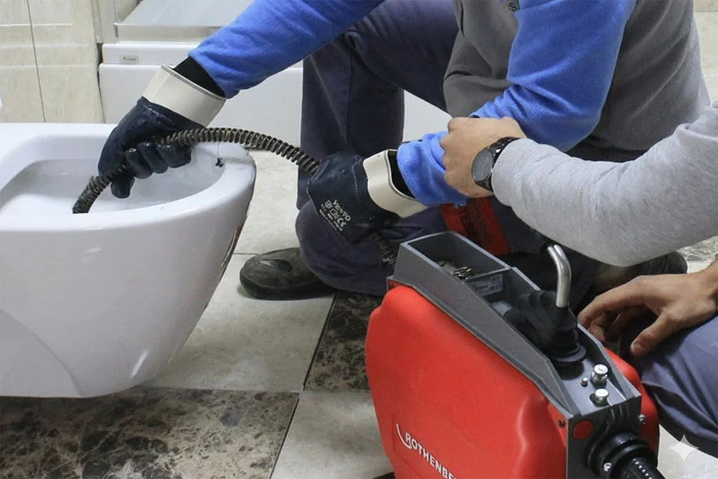 رفع گرفتگی لوله فاضلاب روشویی تهران